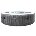 Intex PureSpa Greywood Deluxe Bubble Therapy + Hard Water System - 4 personen
