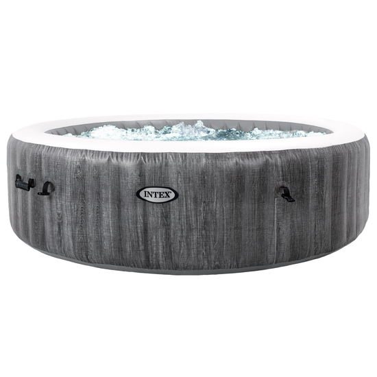 Intex PureSpa Greywood Deluxe Bubble Therapy + HWS - 6 personen