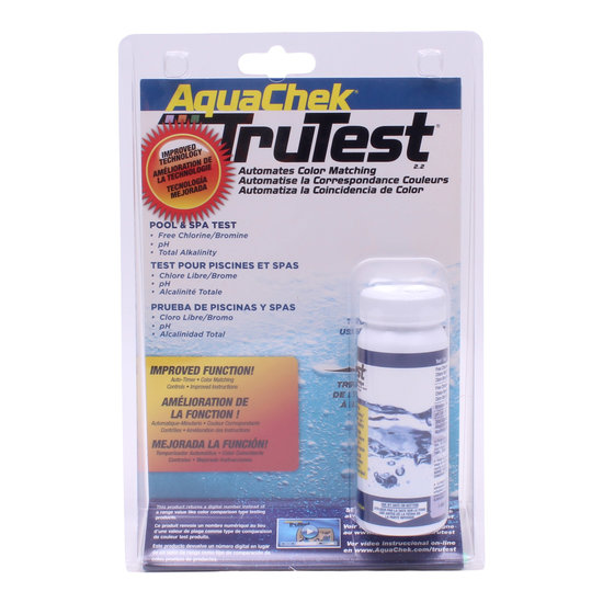 AquaChek Digitale testset + 25 teststrips