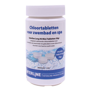 chloortabletten klein 20 gram 1 kg