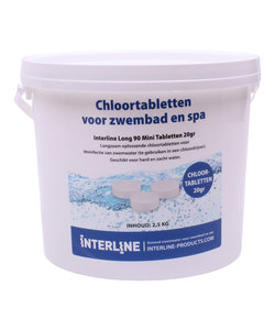 chloortabletten klein 20 gram 2.5 kg