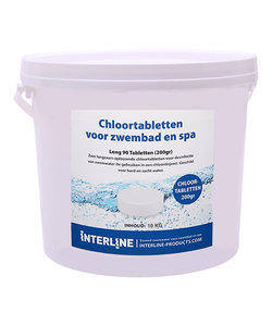 chloortabletten groot 200 gram 10 kg