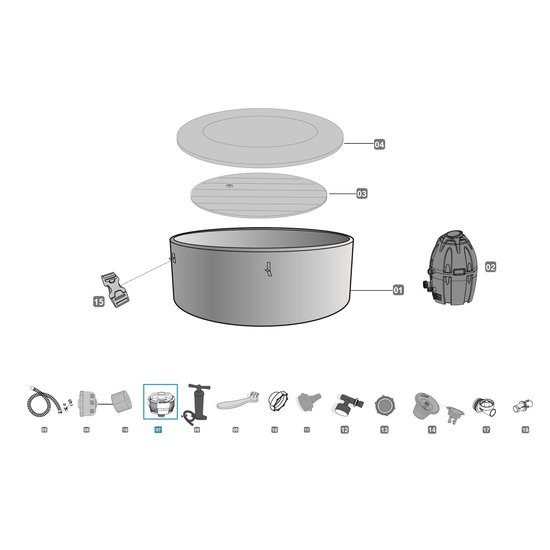 Lay-Z-Spa ChemConnect chloordoseerder