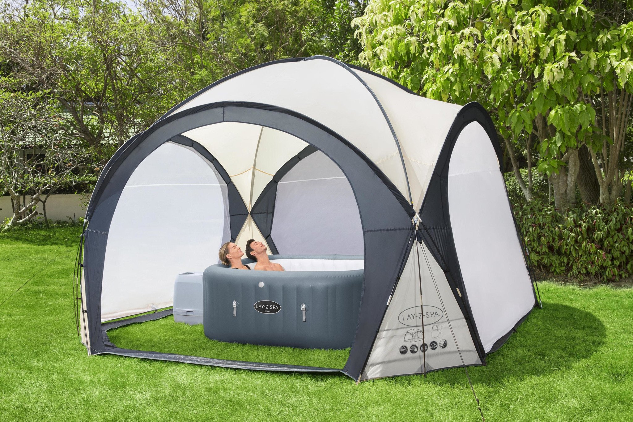opmerking Panda opblijven Bestway Tent voor opblaasbare spa en zwembad kopen? | Opblaasspa.com