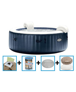 PureSpa Bubble Therapy Plus + HWS - 4 personen