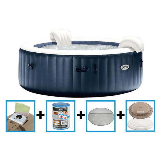 Intex PureSpa Bubble Therapy Plus + HWS - 4 personen