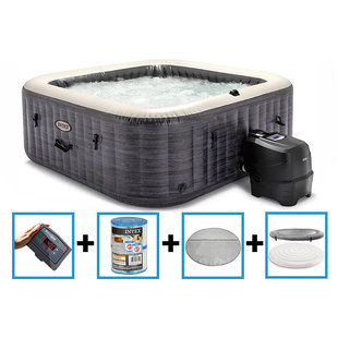 PureSpa Greystone Deluxe Bubble Therapy + HWS 6 p