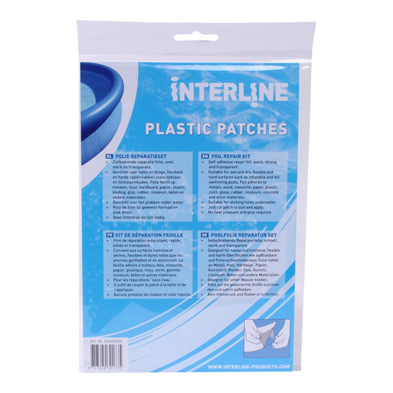 Interline folie onderwater reparatieset 5 stuks