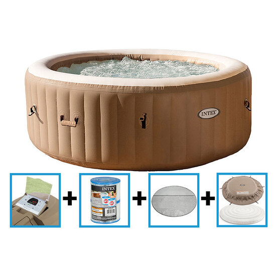 Intex PureSpa Bubble Therapy + Hard Water System - 4 personen