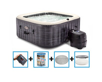 PureSpa Greystone Deluxe Bubble Therapy + HWS 4 p