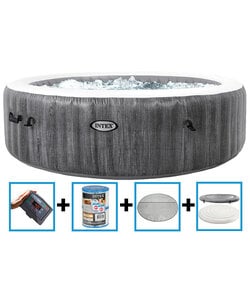 PureSpa Greywood Deluxe Bubble Therapy + HWS 4 p