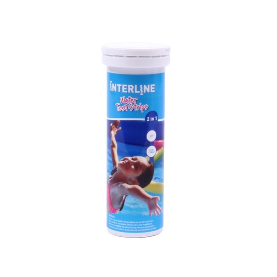 Interline spa en zwembad teststrips 25 stuks