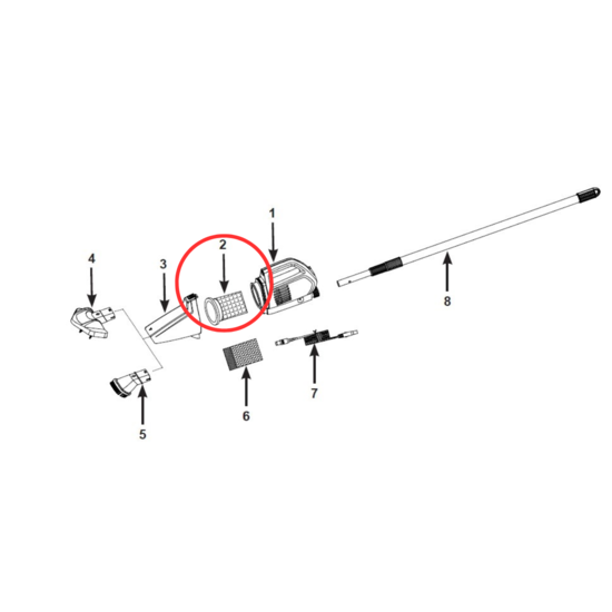 Intex filterzak voor ZR100 & ZR200 elektrische stofzuiger