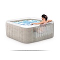 Intex PureSpa Chevron Deluxe Bubble Therapy + Hard Water Systeem + Zoutwatersysteem - 4 personen