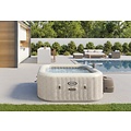 Intex PureSpa Chevron Deluxe Bubble Therapy + Hard Water Systeem + Zoutwatersysteem - 4 personen
