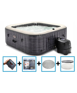 PureSpa Greystone Deluxe Bubble Therapy + HWS - 6 personen