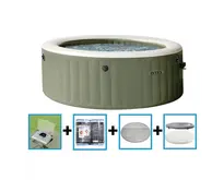 PureSpa Bubble Massage + HWS - 4 personen