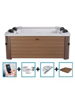 Oslo Amber Frame Spa - 6 personen