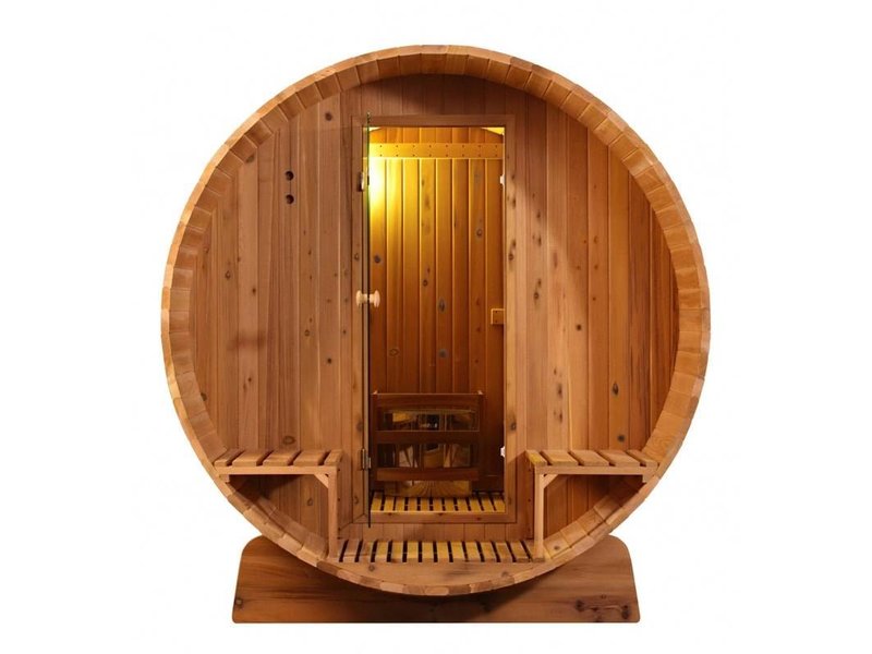 Infra4Health Barrel sauna KNOTTY