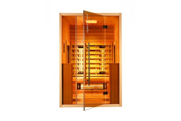 Infrarood sauna Glass Front 130cm