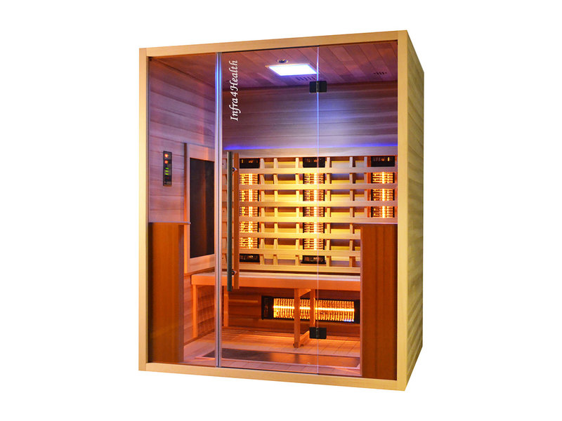 Infrarood sauna Glass Front 160cm