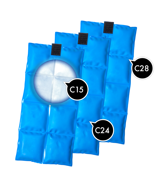 Koelvest met koelelementen PRO Phase Change Material (PCM)