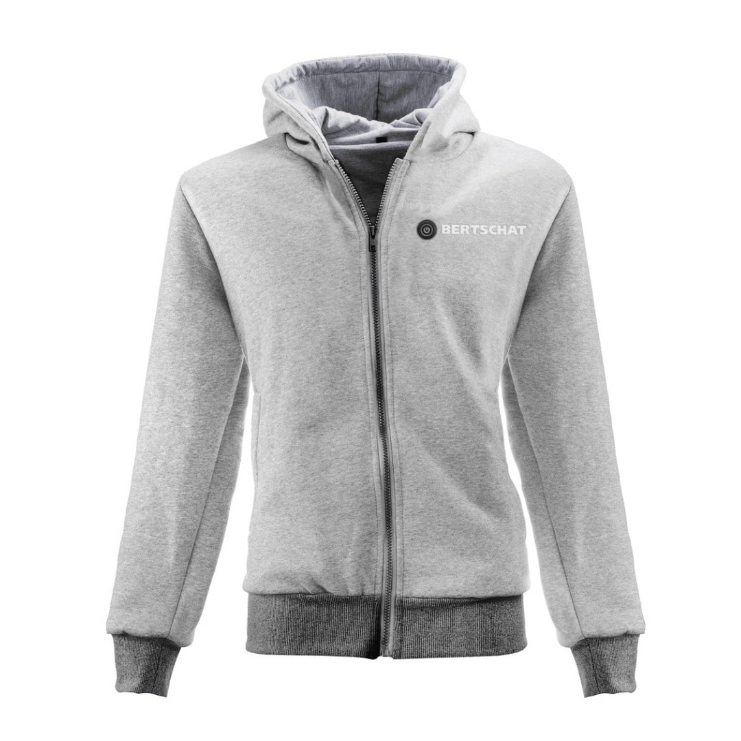 Verwarmde Hoodie, Unisex, Jas met Capuchon en Ritssluiting & 7,4V