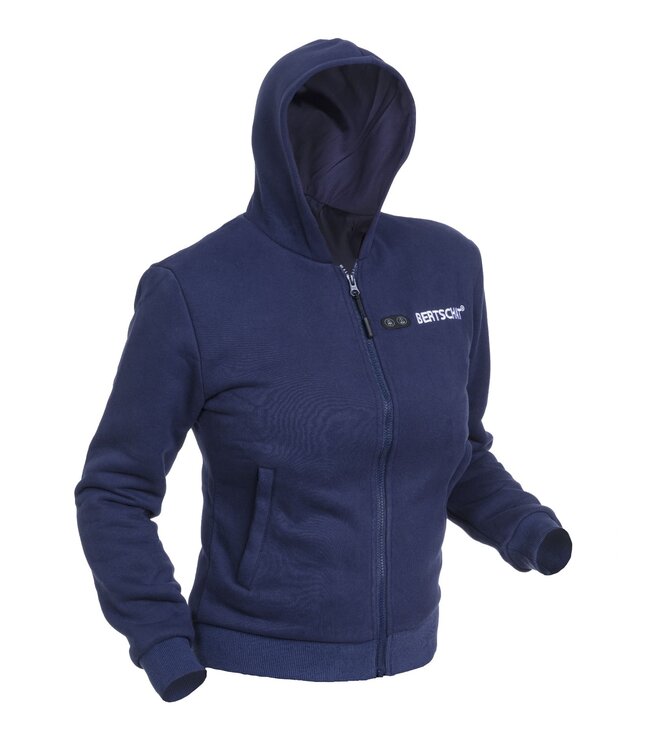 Verwarmde Hoodie - Dames | Dual Heating - Marineblauw