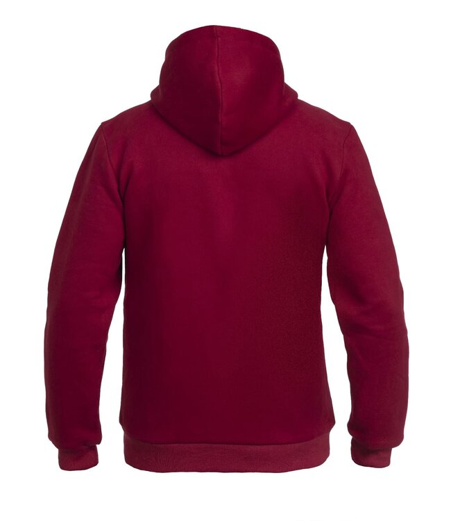 Verwarmde Hoodie PRO |  Heren - Bordeauxrood
