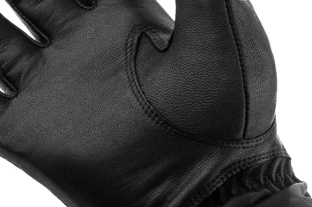 Gusti Lederen Lederen Handschoenen Olav - Handschoenen Heren Maat Zwart Leer, zwart, XL