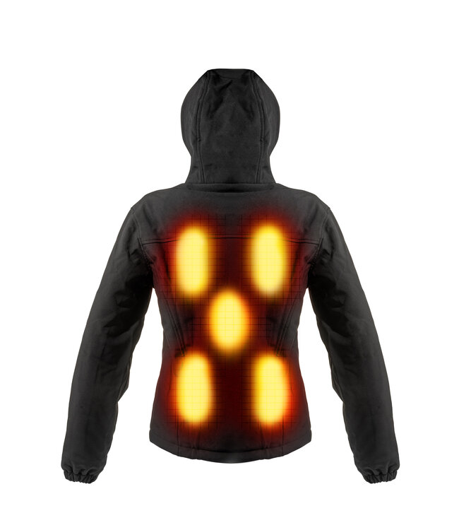 Verwarmde Winterjas PRO - Dames | Dual Heating | 12V