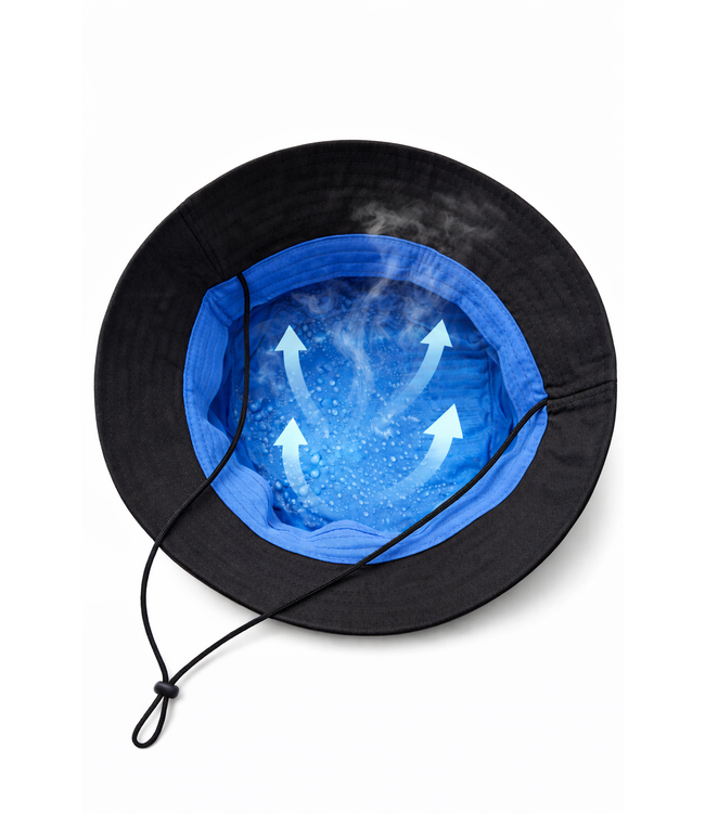 Verkoelende Bucket Hat – Evaporation Technology