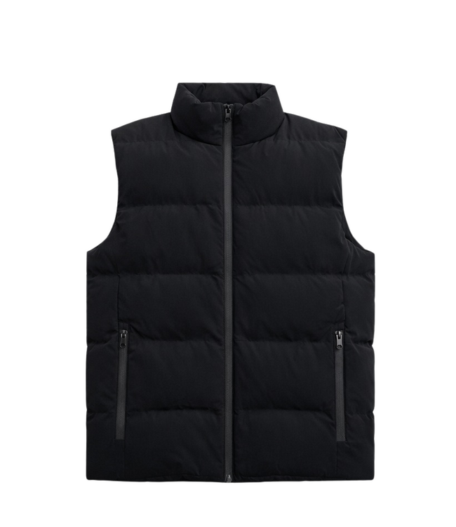 Gewatteerde Heated Bodywarmer Heren - Zwart - Dual Heating | 12V