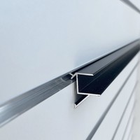 Schapdrager, "Blinde bevestiging" ZWART, L=390mm t.b.v. schap 400(b)mm