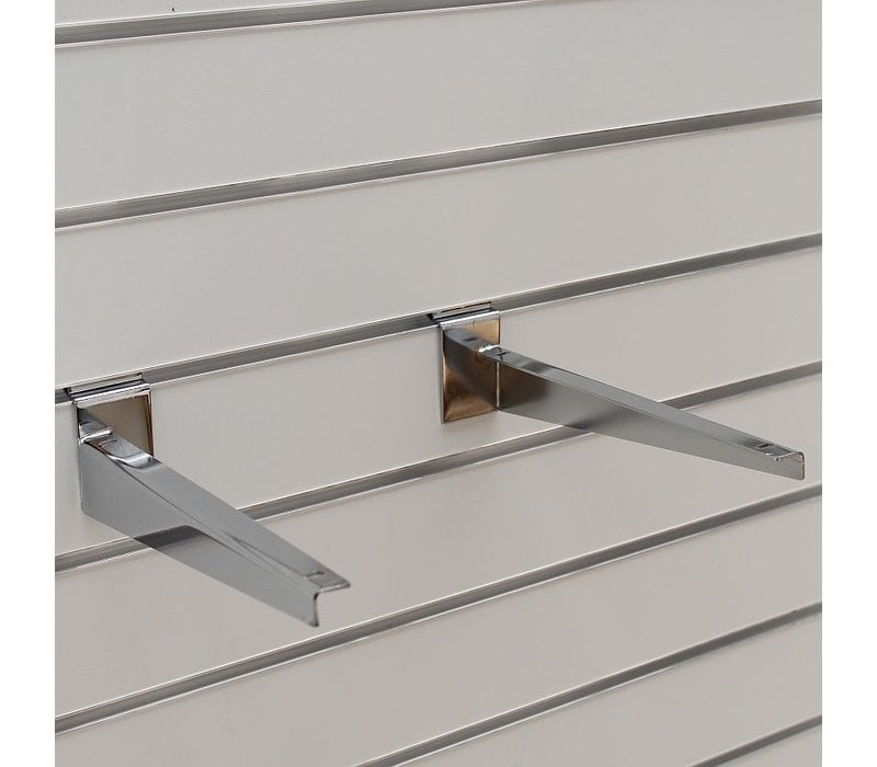Set (links + rechts) Schapdragers, L=250 mm, chroom