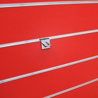 Eurohaak ,voor slatwall ,L=5 cm, chroom