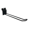 Zwarte eurohaak, L=20 cm