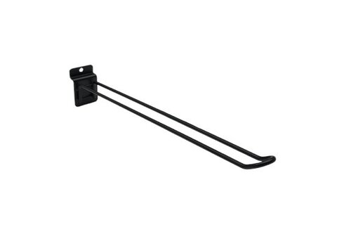 Zwarte eurohaak, L=30 cm