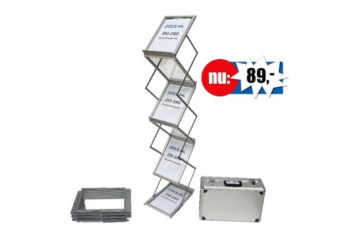 Zig Zag Folderstandaard tbv DIN A4 folders