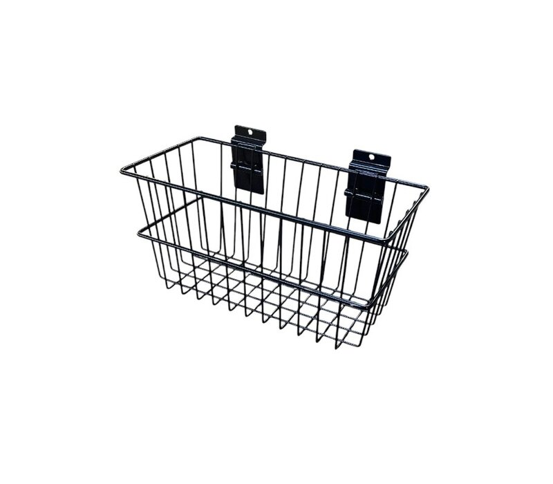 Zwart draadmandje, 300(B)x150(D)x150(H) mm