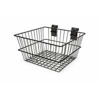 Draadmand, ZWART, diep,300x300x205 (H) MM