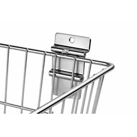 Draadmand, verchroomd, diep,300x300x205 (H) MM.