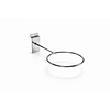 Ballenring, chroom, rond 15 cm