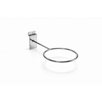 Ballenring, chroom, rond 15 cm