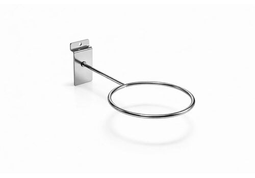 Ballenring, chroom, rond 15 cm