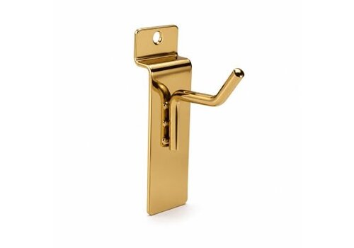 Enkele blisterhaak, L=5 cm-goud-look