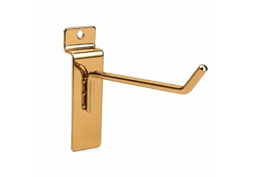 Enkele blisterhaak, L=15 cm-goud-look
