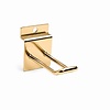 Eurohaak ,voor slatwall ,L=5 cm, goud-look