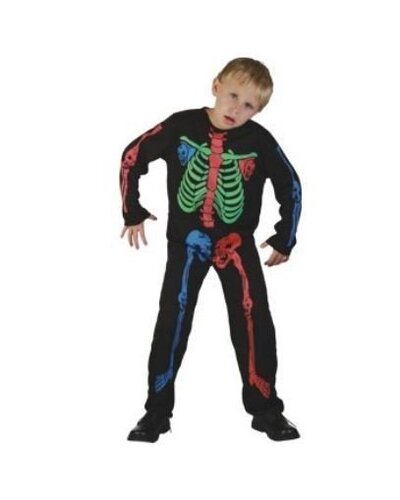 Magicoo Skelet kostuum kinderen