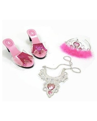Magicoo Prinsessen schoenen, ketting en tiara